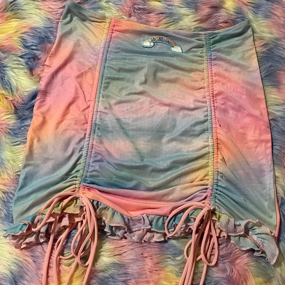 *SOLD OUT* Spreading Kindness Mesh Skirt - Picture 7 of 10